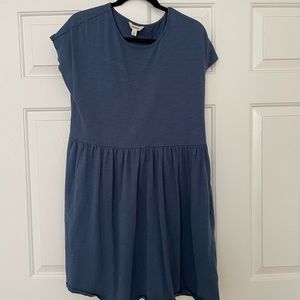 Navy Babydoll Mini dress with pockets - Goodthreads